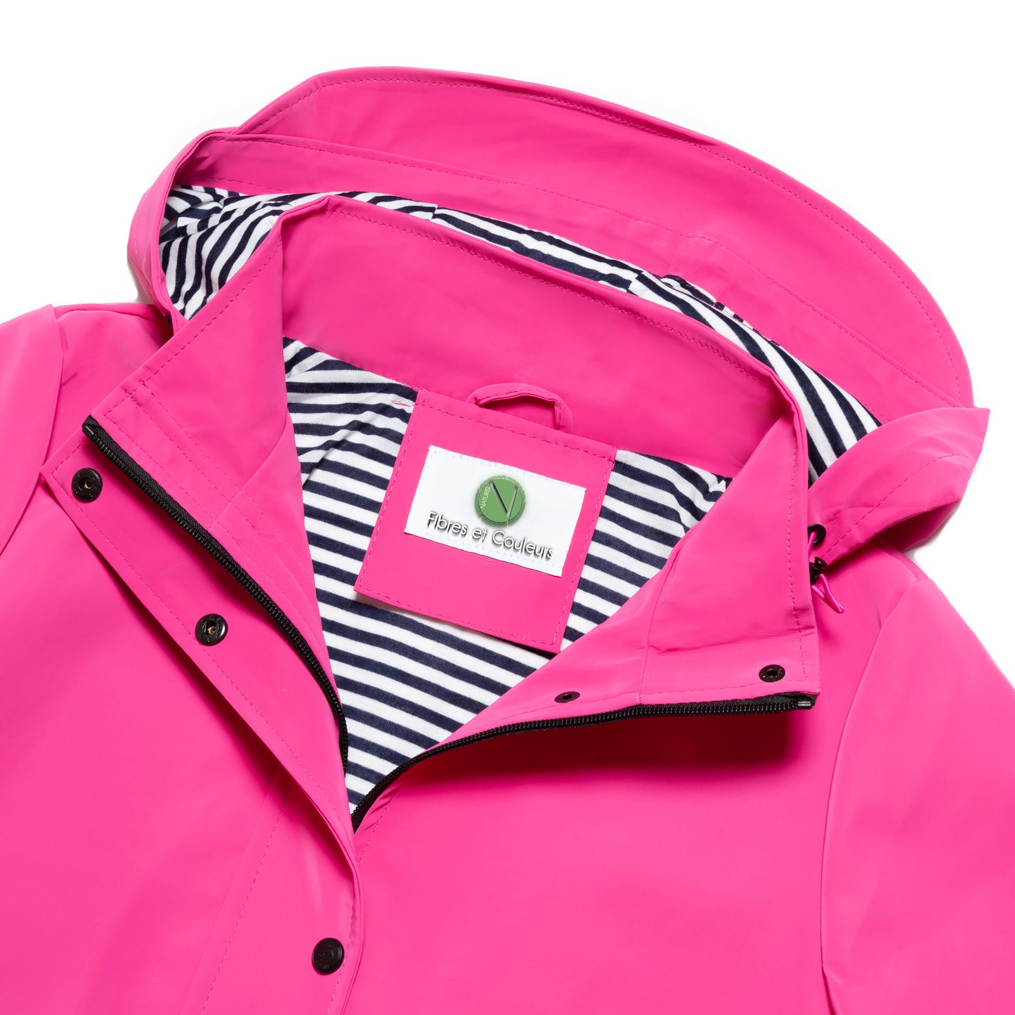 "Veste Imperméable Femme Rose – Protection Élégante et Coupe Ajustée"